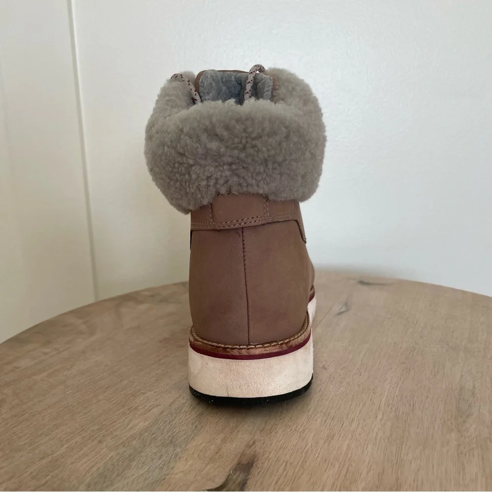 Women’s Cole Haan Grand Explore Waterproof HIKER BOOTS 9.5 B- Twilight Mauve - Picture 7 of 12